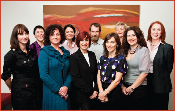 Photo of the Corporate Team - see caption