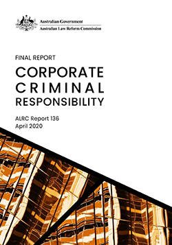 Corporate Crime Final Report Cove image