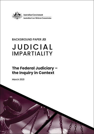 Federal Judiciary front cover