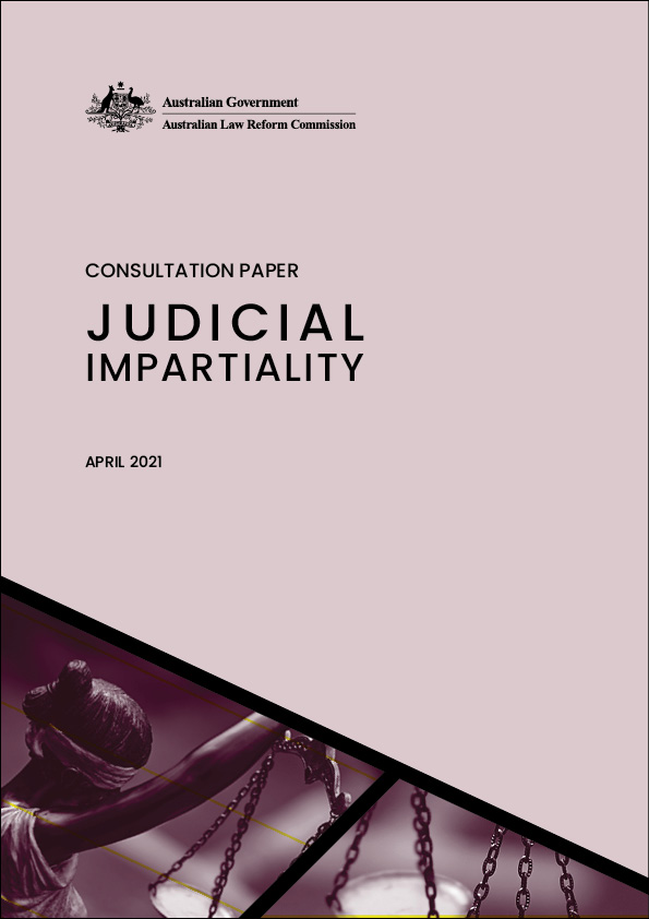 Judicial Impartiality Consultation Paper Cover