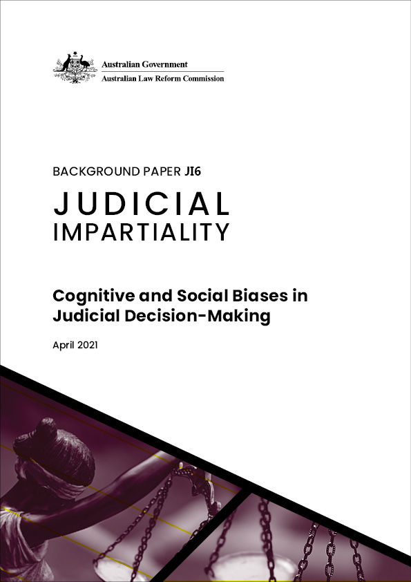 Cognitive Biases in Judicial Decision-Making- Judicial Impartiality Background Paper cover